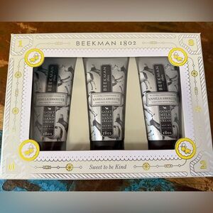 BEEKMAN 1802 Vanilla Absolute GOAT Milk gift set hand cream NEW Sealed